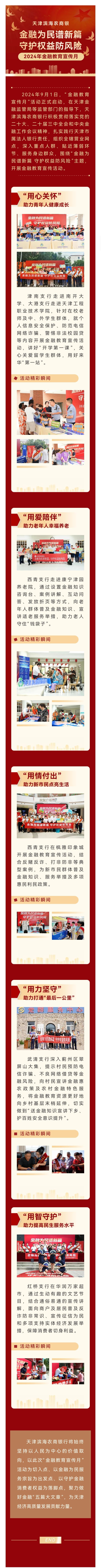天津滨海农商银行开展“金融为民谱新篇 守护权益防风险”金融教育活动