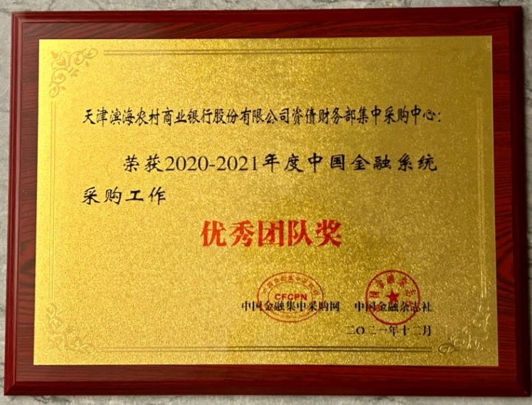 团队优秀奖 团队优秀奖